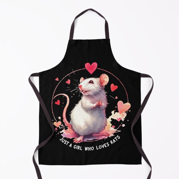 Item preview, Just A Girl Who Loves Rats Rat Owner designed and sold by TomFrontierArt.