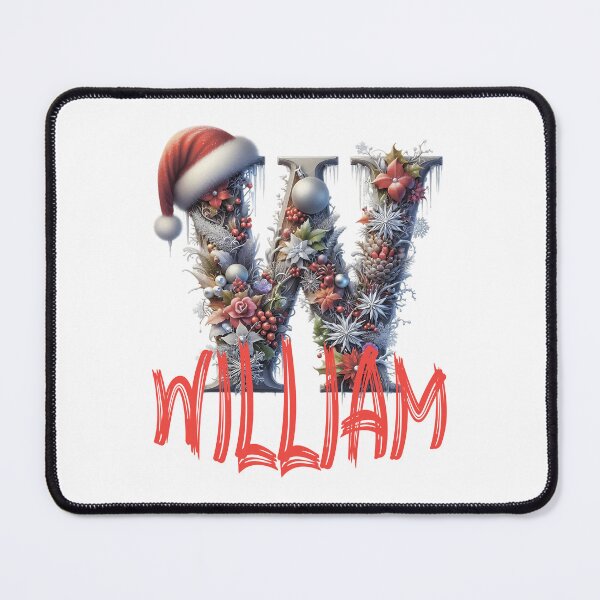 Item preview, Name William. My name is William. Christmas initial. designed and sold by MagelliShop.