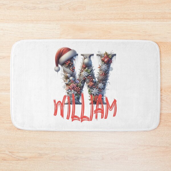 Item preview, Name William. My name is William. Christmas initial. designed and sold by MagelliShop.
