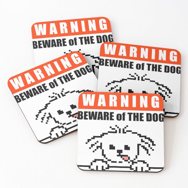 Item preview, warning beware of the dog designed and sold by earthmanager.