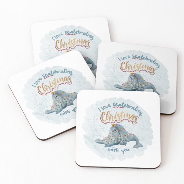 Item preview, Christmas Couple Seal designed and sold by Sabrina Coloma.