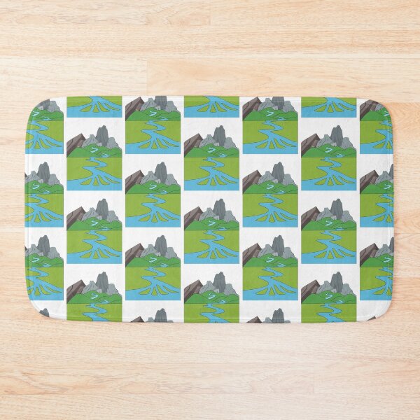 Item preview, plain river mountain designed and sold by AA-designstore.
