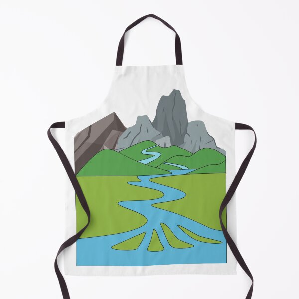 Item preview, plain river mountain designed and sold by AA-designstore.