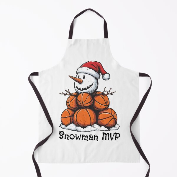 Artikelvorschau, Schneemann MVP Basketball Weihnachten entworfen und verkauft von aipolohu.