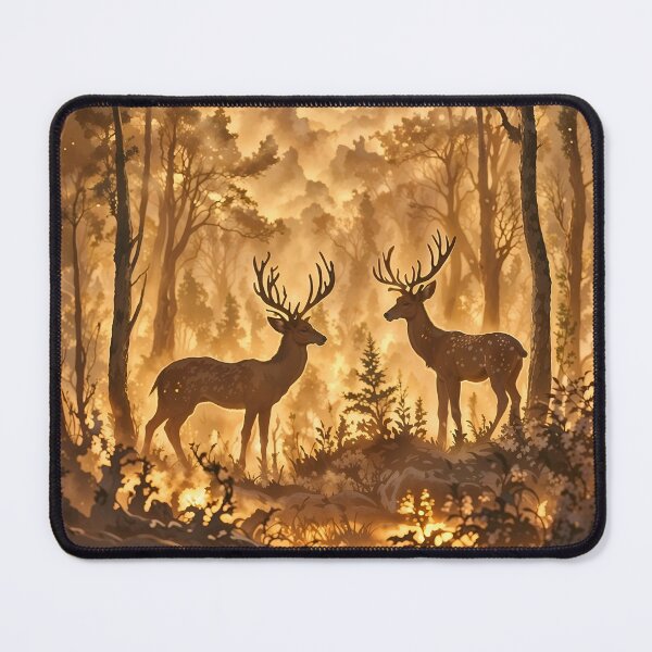 Item preview, Golden Deers designed and sold by RubisLeaf.