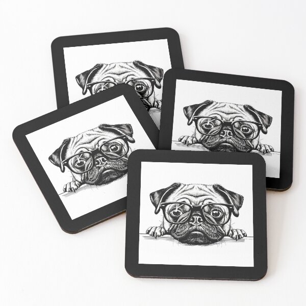 Item preview, Puppy Pug - Perfect for Dog Enthusiasts designed and sold by Earth Nature Creations.