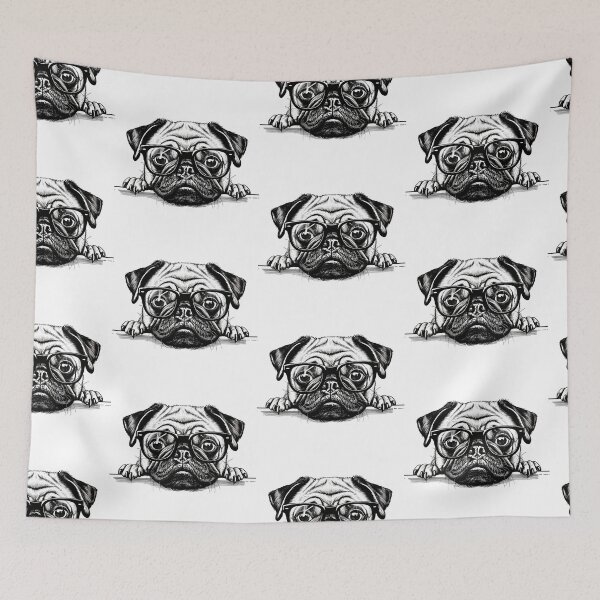 Item preview, Puppy Pug - Perfect for Dog Enthusiasts designed and sold by Earth Nature Creations.