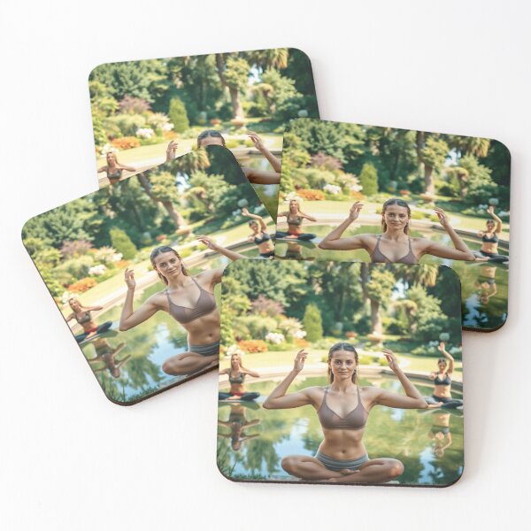 Item preview, Relaxing Pond Yoga designed and sold by sachinnaha.
