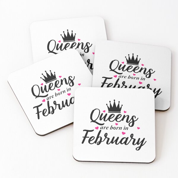 Item preview, queens are borns in february designed and sold by ManikRaja.