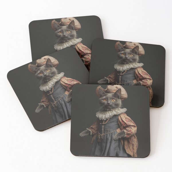 Item preview, Tudor Era Cats designed and sold by Renaissance-Cat.