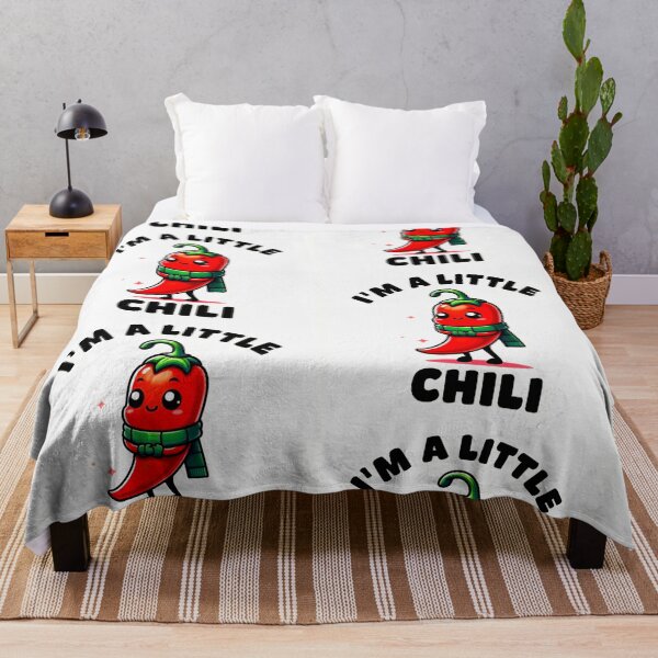 Item preview, Im a little chili - funy Pop Art Meme designed and sold by Earth Nature Creations.