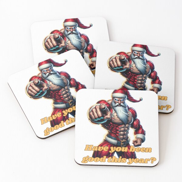 Item preview, Santa Bodybuilder Fitness designed and sold by Iron-Adventure.