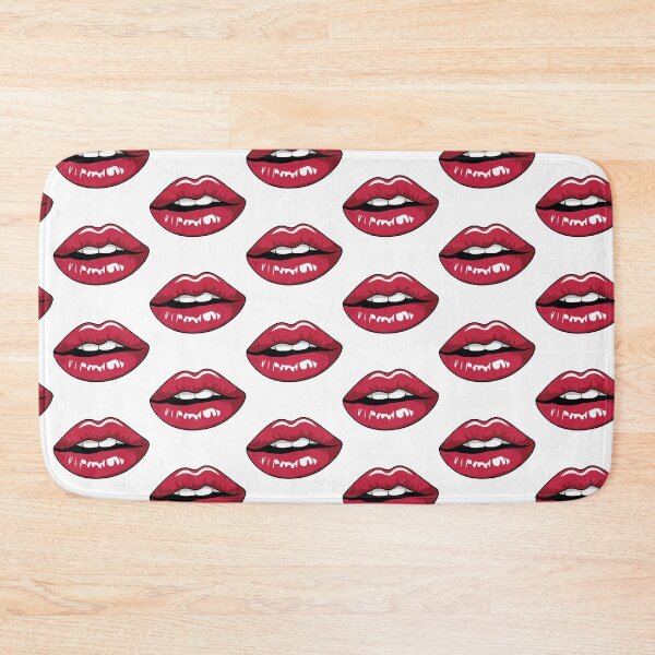 Item preview, Kissing Lips Red Lipstick designed and sold by MonkaDesigns.