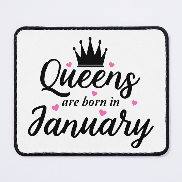 Item preview, queens are borns in january designed and sold by ManikRaja.
