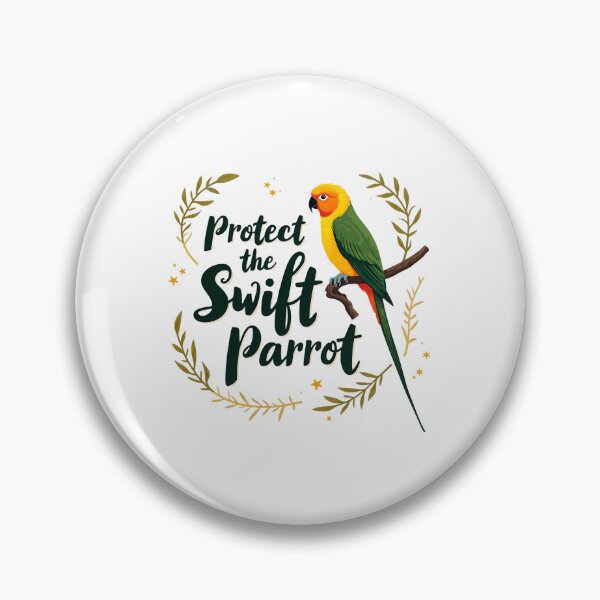 Item preview, Protect the Swift Parrot designed and sold by musthavewords.