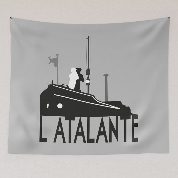 Item preview, L'ATALANTE JEAN VIGO GRAPHIC designed and sold by LELE MOVIEPROJECT.
