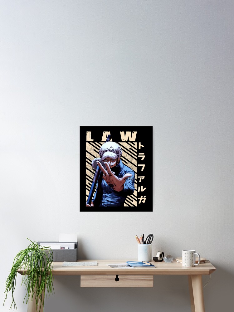 One Piece - Trafalgar D. Water Law Poster