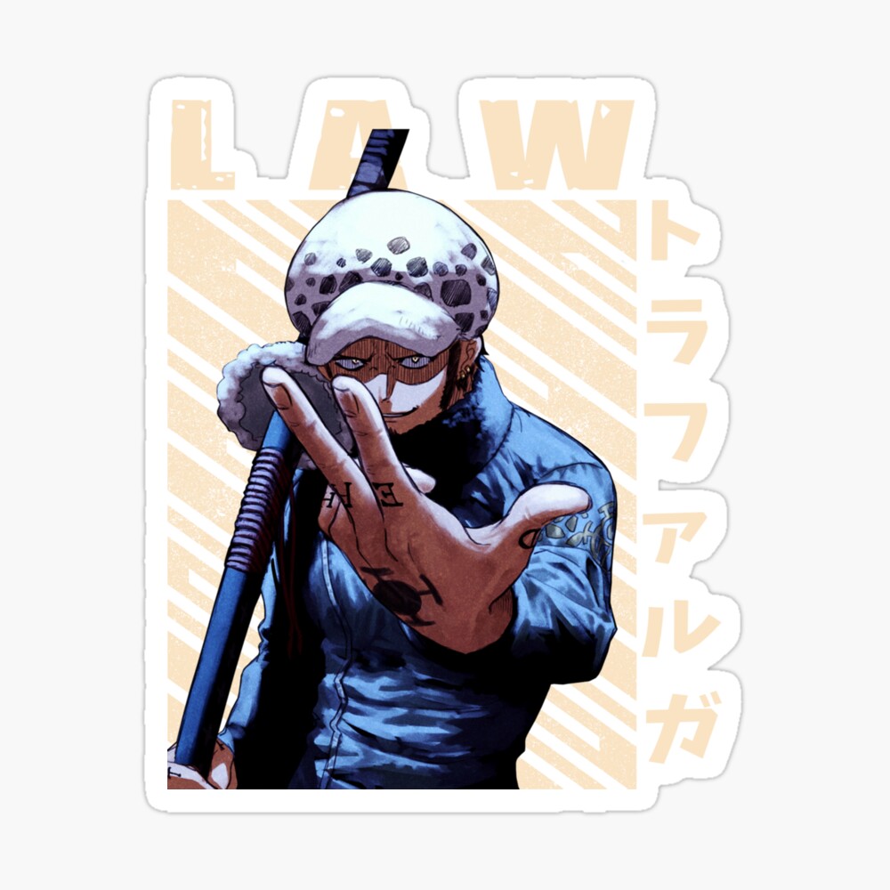 One Piece - Trafalgar D. Water Law Poster