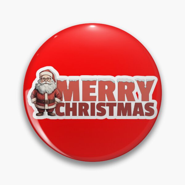 Item preview, Merry Christmas - Santa Claus with a gold buckle and black boots designed and sold by EyeMFlatBoard.