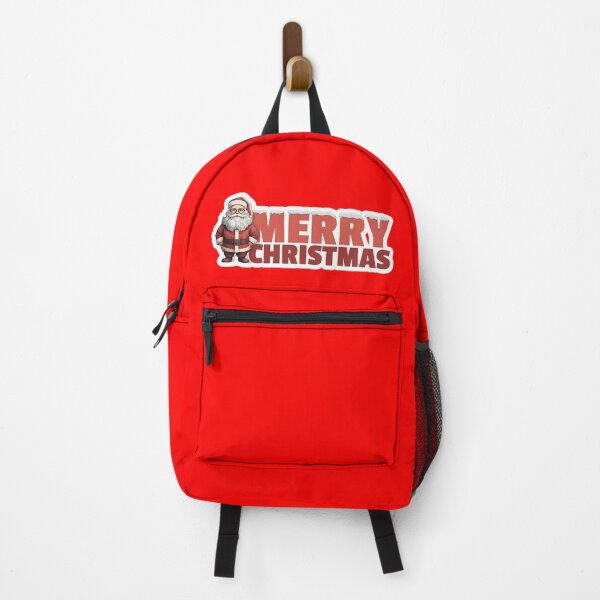 Item preview, Merry Christmas - Santa Claus with a gold buckle and black boots designed and sold by EyeMFlatBoard.