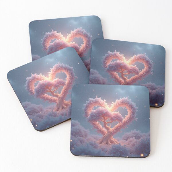Item preview, Glowing Heart Tree designed and sold by sachinnaha.