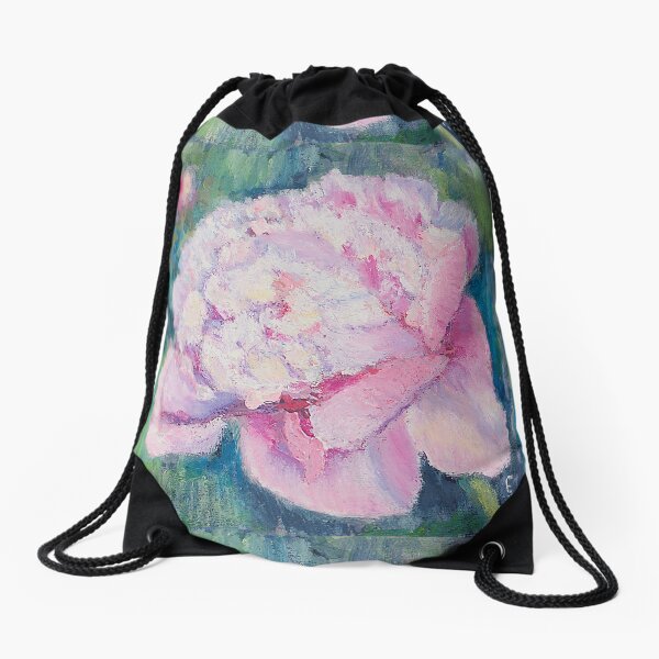 Aperçu de l'œuvre Art abstrait de pivoine rose créée et vendue par ElenaKF.