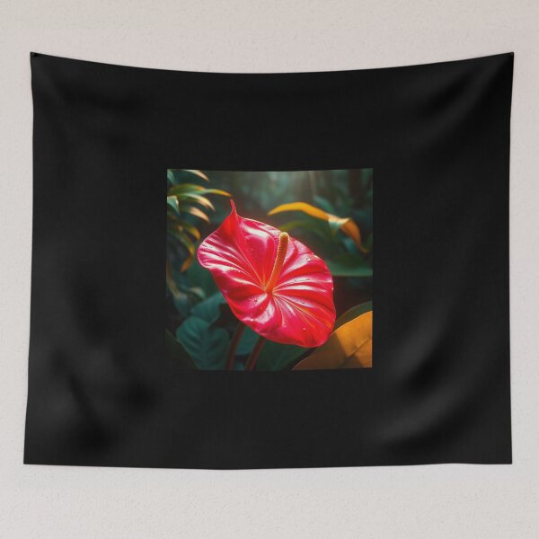 Item preview, beautiful anthurium wall art designed and sold by melissabeta.