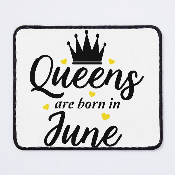 Item preview, queens are born in june designed and sold by ManikRaja.