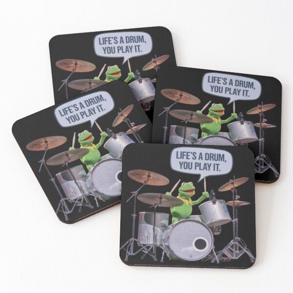 Item preview, ANIMAL DRUMMER THE MUPPET SHOW  ". Life's a drum you play it  designed and sold by Obinne.
