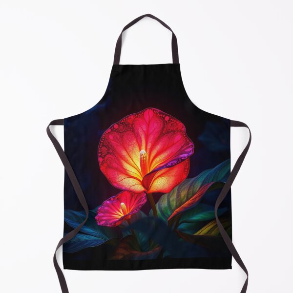 Item preview, beautiful ethereal anthurium wall art designed and sold by melissabeta.