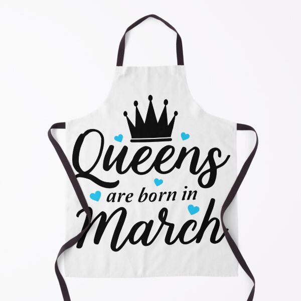 Item preview, queens are born in march designed and sold by ManikRaja.