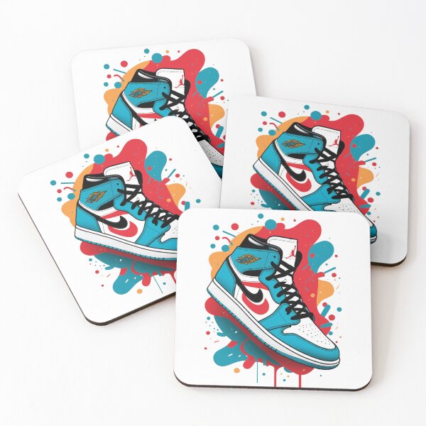 Item preview, Vibrant High-Top Sneaker Art | Stylish Streetwear Poster designed and sold by PRIME4YOU.