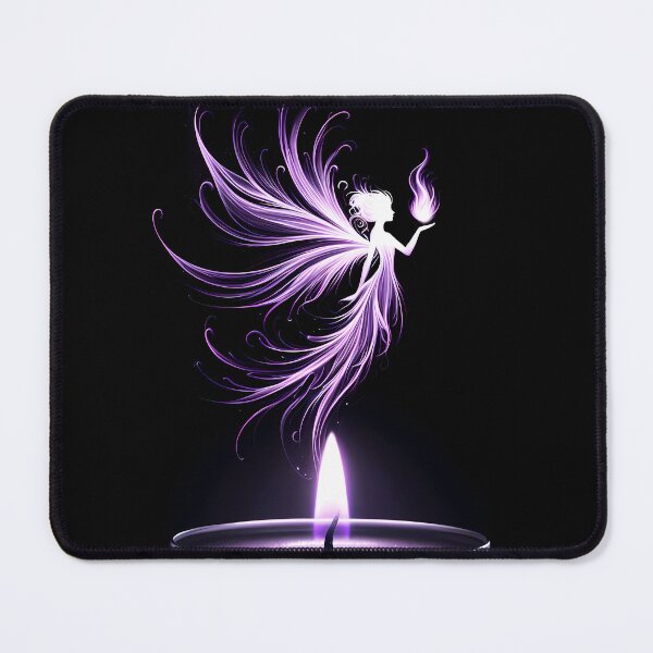 Item preview, Fairy of the Purple Flame, Ai Generated Art designed and sold by ACC .