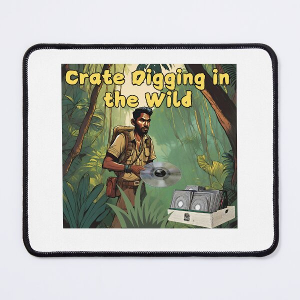 Item preview, Crate Digging in the Wild designed and sold by JCRockDesign.