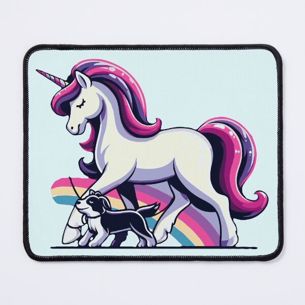 Item preview, Unicorn Walking A Dog designed and sold by McThingummy.