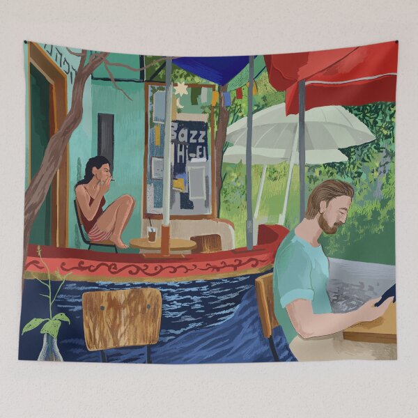 Item preview, Masada cafe Haifa  designed and sold by Ekaterina Khozatskaya.