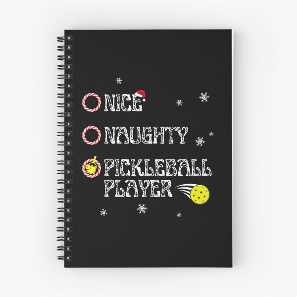 Item preview, Funny Pickleball Lover, Nice Naughty Pickleball Player,Santa Hat , Cristmas 2025 designed and sold by ArtByKatti.