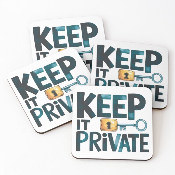 Item preview, Keep it private designed and sold by nimmitrends.