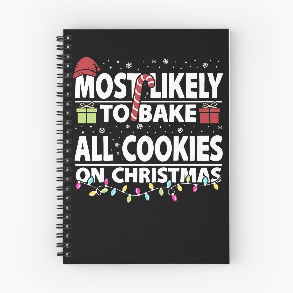 Item preview, Most Likely to Bake Christmas Cookies designed and sold by PrintCrafting.