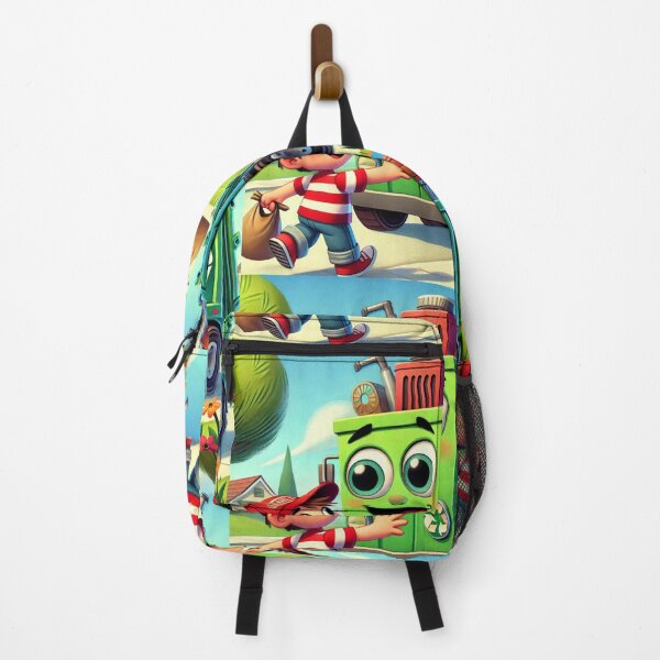 Item preview, Hunk and the Trashing Tank - Whimsical Friends designed and sold by Alta-store.