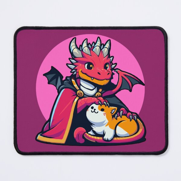 Item preview, Dragon Stoking A Cat designed and sold by McThingummy.