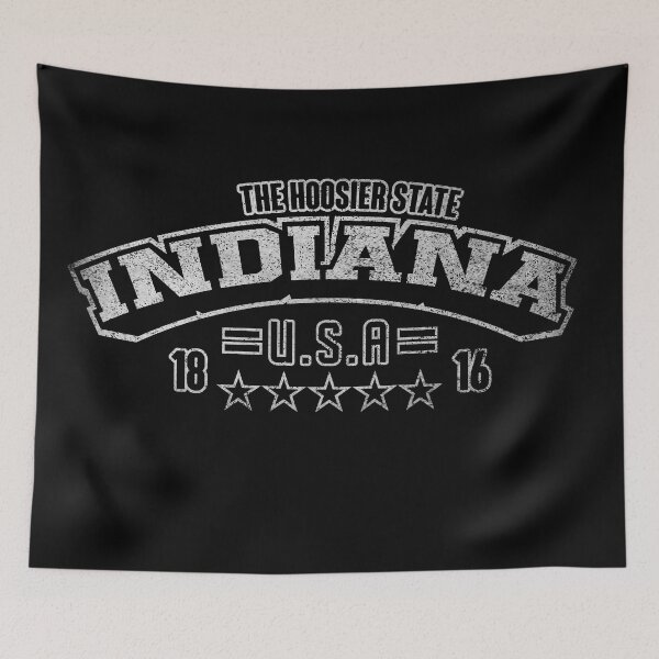 Item preview, Indiana, The Hoosier State designed and sold by HB Shirts.