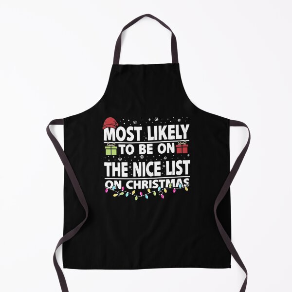 Item preview, Most Likely to Be on the Nice List designed and sold by PrintCrafting.