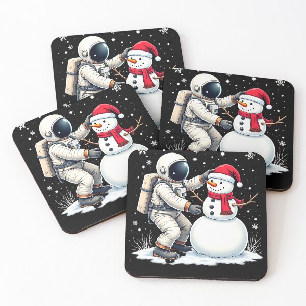 Item preview, Funny Space Snowman Astronaut,Santa Hat, Cristmas 2025 designed and sold by ArtByKatti.
