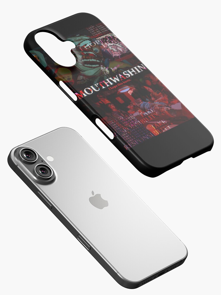 Mouthwashing iPhone Case