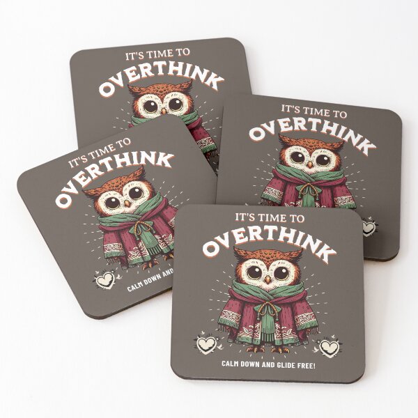 Item preview, It's think to over think designed and sold by wesdesignshop.