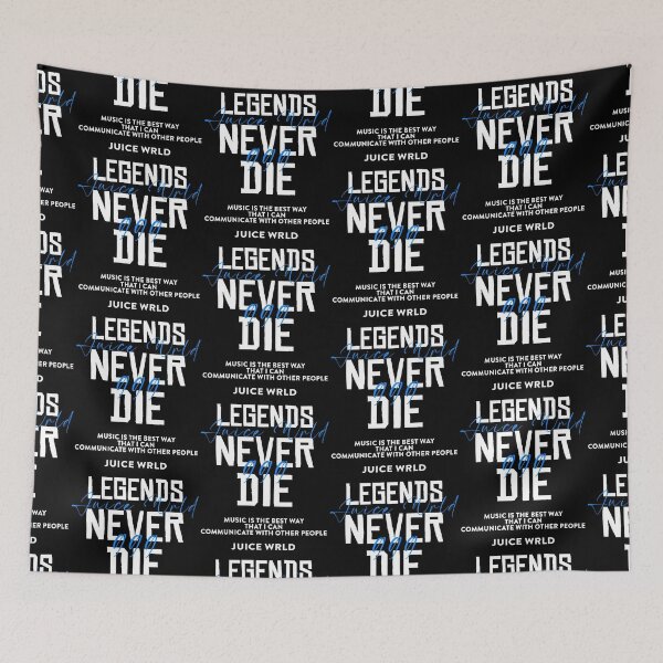 Item preview, Juice WRLD Legend Never Die Rap designed and sold by Hajuji.