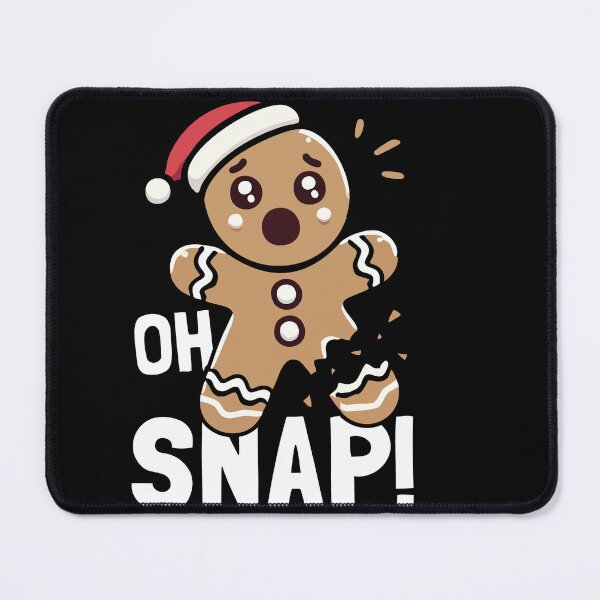 Item preview, Funny Oh Snap Broken Gingerbread Christmas designed and sold by PrintCrafting.