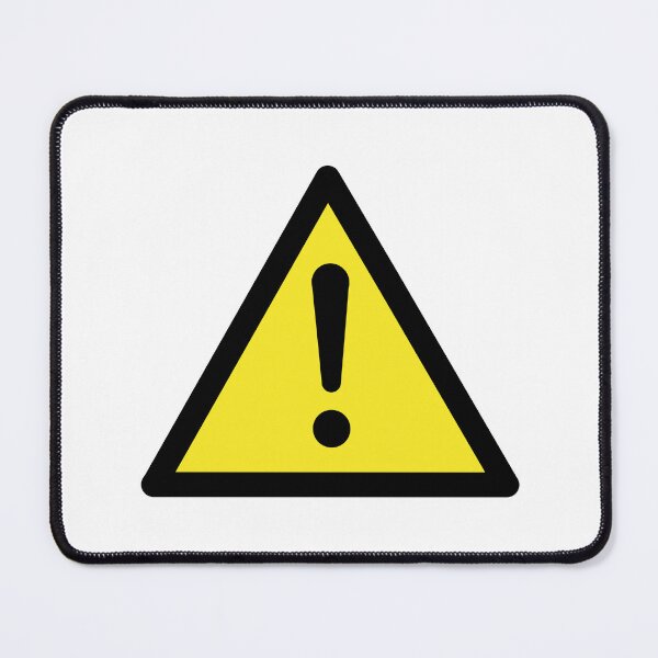 Item preview, Caution Symbol - General Warning Triangle designed and sold by STUDIO-72.