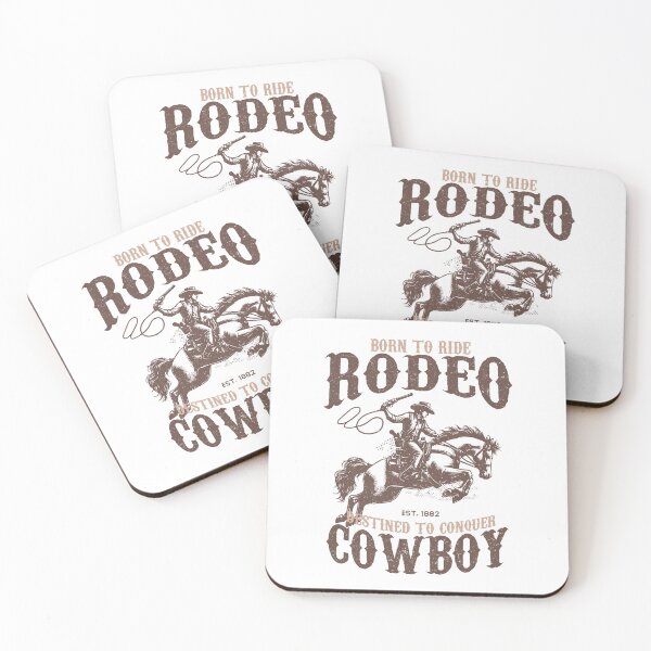 Item preview, Born to Ride Rodeo Cowboy - Western Adventure Design designed and sold by Fernandink1.